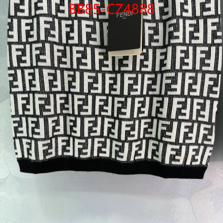 Clothing-Fendi best replica 1:1 ID: CZ4888 $: 85USD