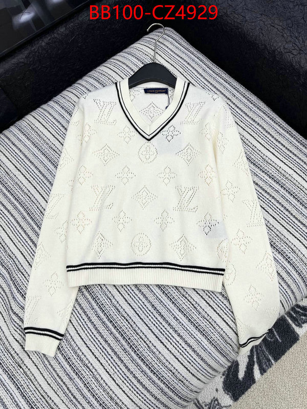 Clothing-LV 2024 perfect replica designer ID: CZ4929 $: 100USD