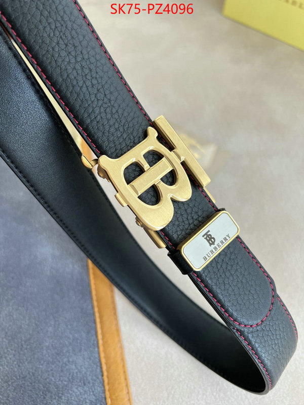Belts-Burberry luxury cheap ID: PZ4096 $: 75USD