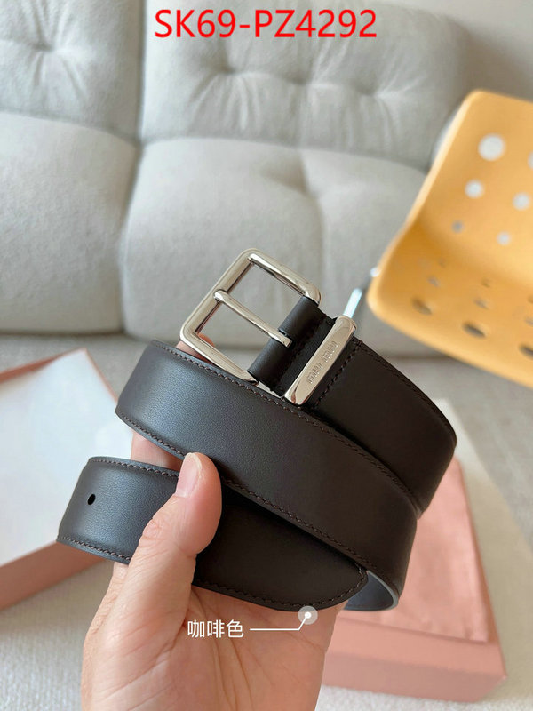 Belts-MIU MIU buy aaaaa cheap ID: PZ4292 $: 69USD