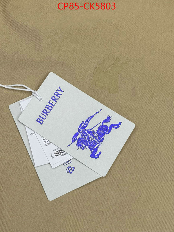 Clothing-Burberry shop cheap high quality 1:1 replica ID: CK5803 $: 85USD
