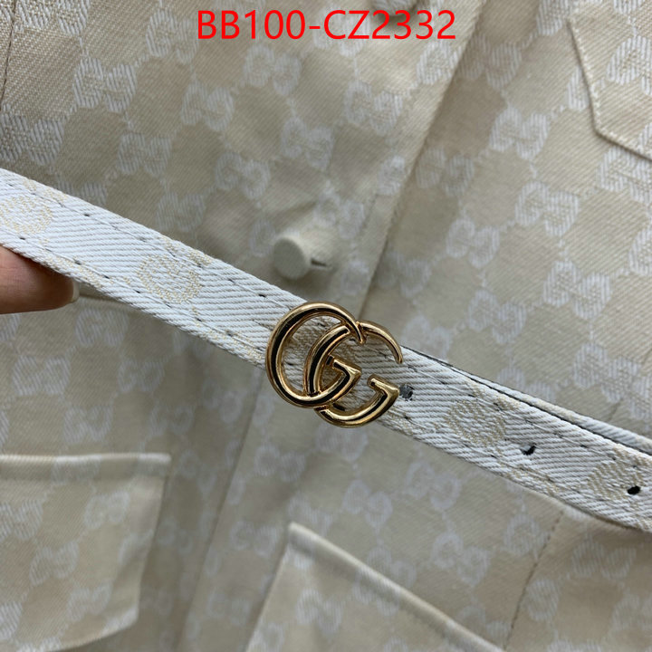 Clothing-Gucci wholesale sale ID: CZ2332 $: 100USD