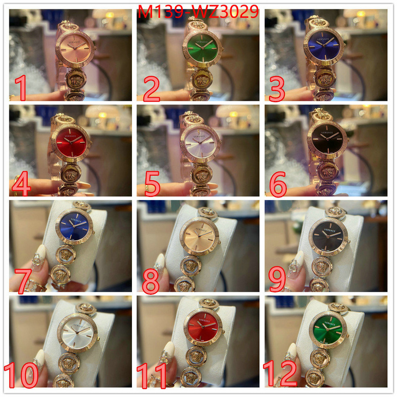 Watch(4A)-Versace luxury ID: WZ3029 $: 139USD