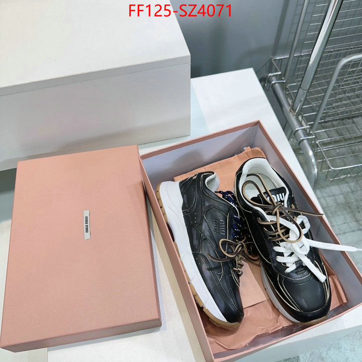 Women Shoes-Miu Miu found replica ID: SZ4071 $: 125USD