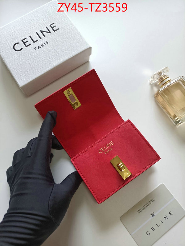 CELINE Bags(4A)-Wallet wholesale ID: TZ3559 $: 45USD,