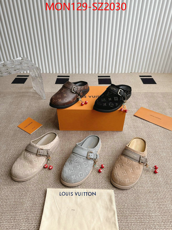 Women Shoes-LV designer wholesale replica ID: SZ2030 $: 129USD