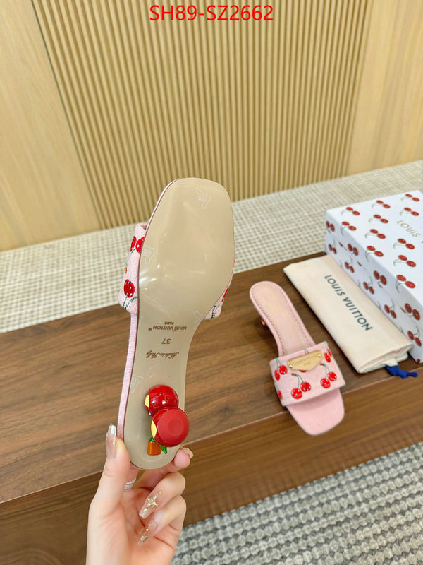 Women Shoes-LV the quality replica ID: SZ2662 $: 89USD