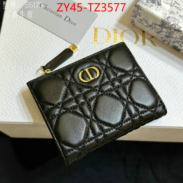 Dior Bags(4A)-Wallet- the highest quality fake ID: TZ3577 $: 45USD,