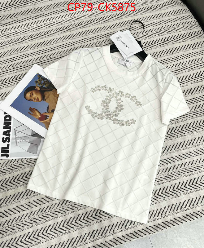 Clothing-Chanel top quality ID: CK5875 $: 79USD