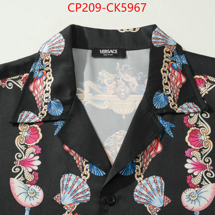 Clothing-Versace fashion replica ID: CK5967 $: 209USD