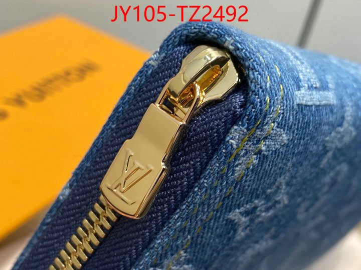 LV Bags(TOP)-Wallet perfect quality ID: TZ2492 $: 105USD,