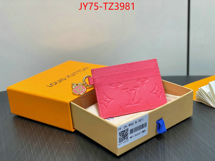 LV Bags(TOP)-Wallet fashion ID: TZ3981 $: 75USD,