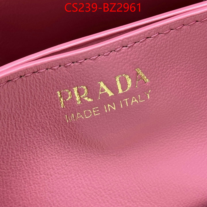 Prada Bags(TOP)-Crossbody- 7 star ID: BZ2961 $: 239USD,