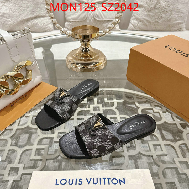 Women Shoes-LV high quality replica designer ID: SZ2042 $: 125USD