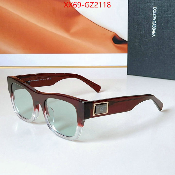 Glasses-DG top perfect fake ID: GZ2118 $: 69USD