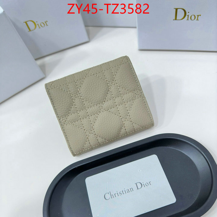 Dior Bags(4A)-Wallet- aaaaa class replica ID: TZ3582 $: 45USD,