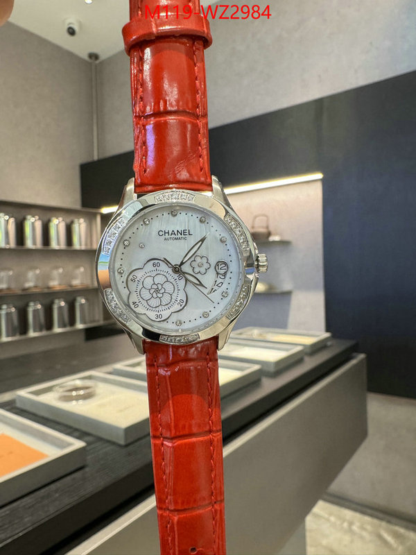 Watch(4A)-Chanel how quality ID: WZ2984 $: 119USD