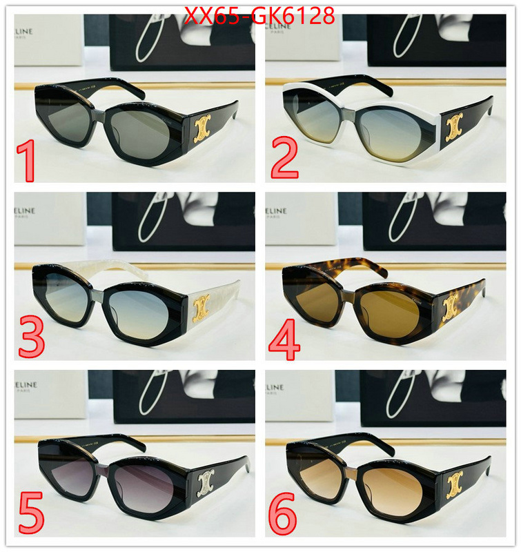 Glasses-CELINE cheap online best designer ID: GK6128 $: 65USD