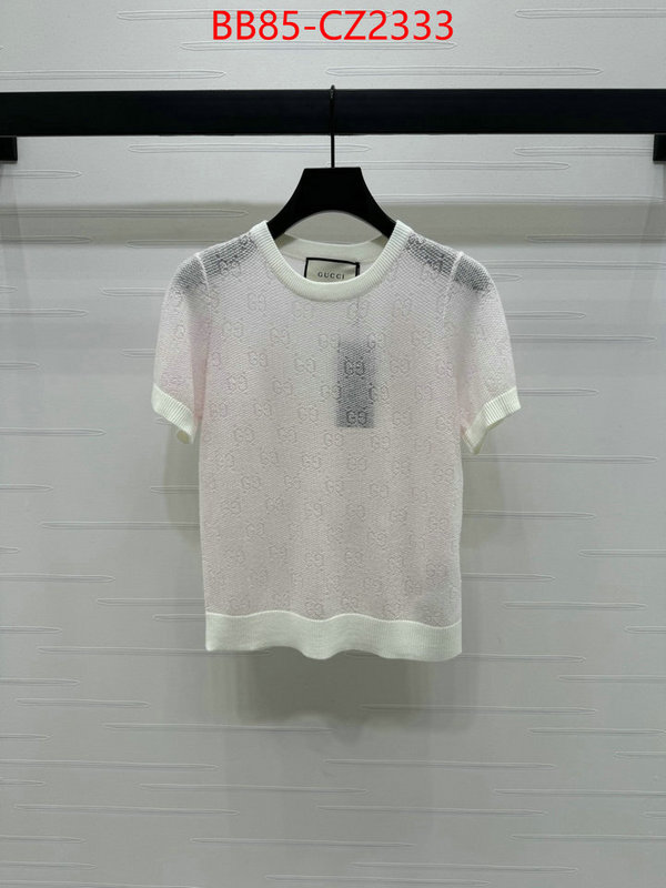 Clothing-Gucci wholesale imitation designer replicas ID: CZ2332 $: 85USD
