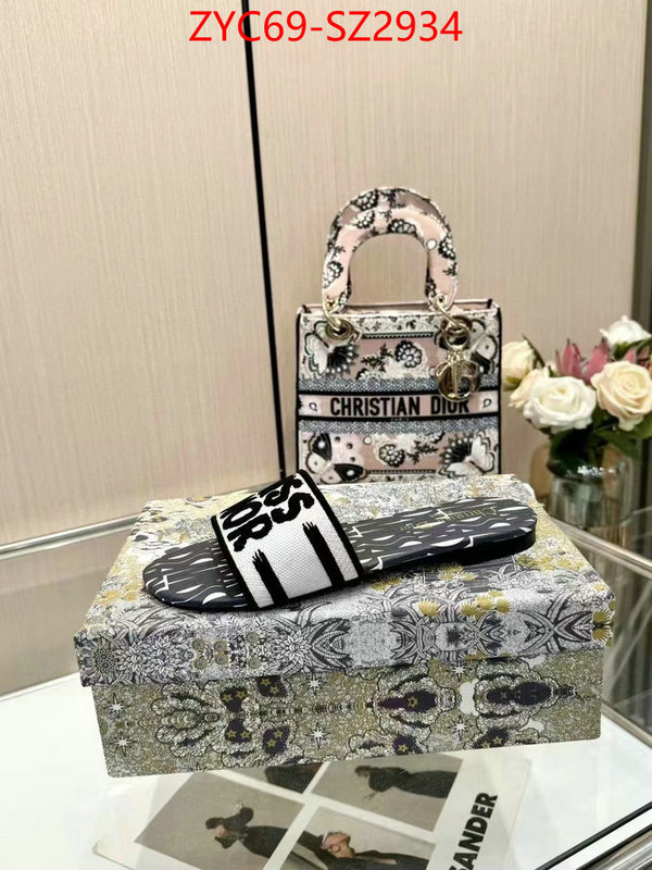 Women Shoes-Dior wholesale imitation designer replicas ID: SZ2934 $: 69USD