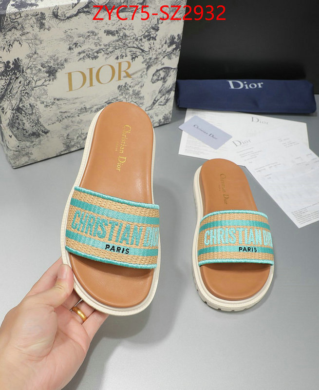 Women Shoes-Dior sellers online ID: SZ2932 $: 75USD