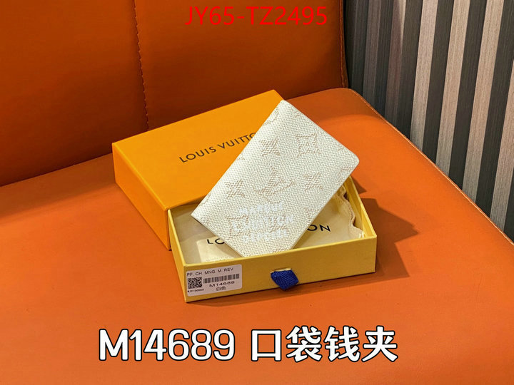 LV Bags(TOP)-Wallet outlet sale store ID: TZ2495 $: 65USD,