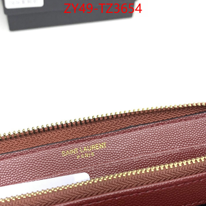 YSL Bags(4A)-Wallet- shop cheap high quality 1:1 replica ID: TZ3654 $: 49USD,