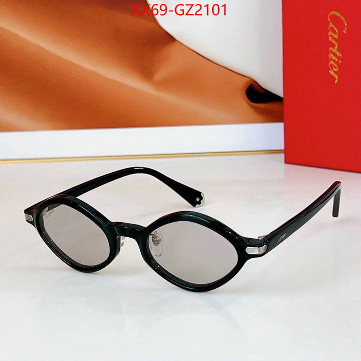 Glasses-Cartier cheap replica ID: GZ2101 $: 69USD