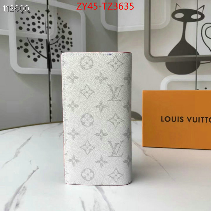 LV Bags(4A)-Wallet the top ultimate knockoff ID: TZ3635 $: 45USD,