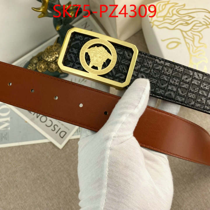 Belts-Versace wholesale designer shop ID: PZ4309 $: 75USD