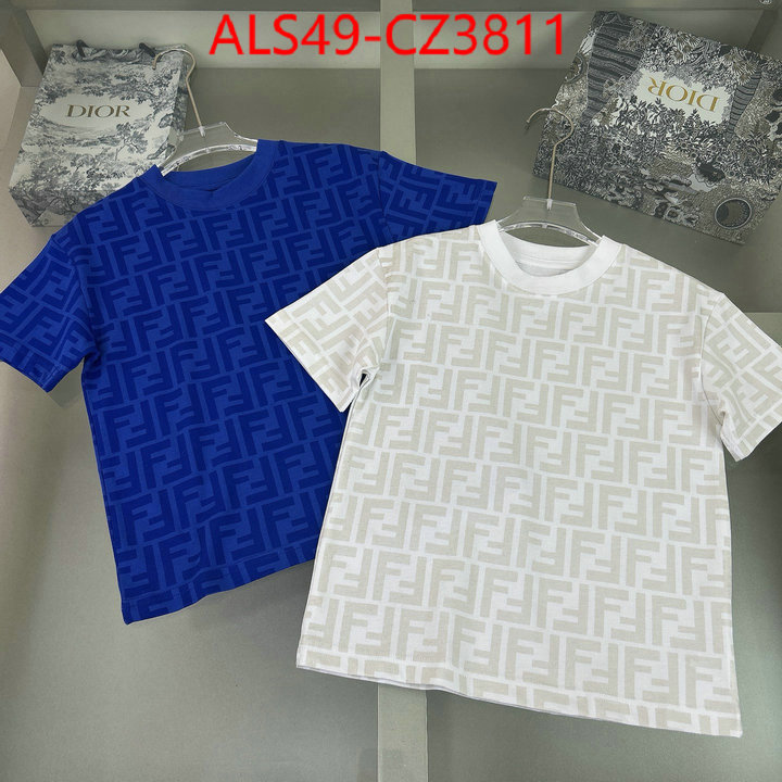 Kids clothing-Fendi how to buy replcia ID: CZ3811 $: 49USD