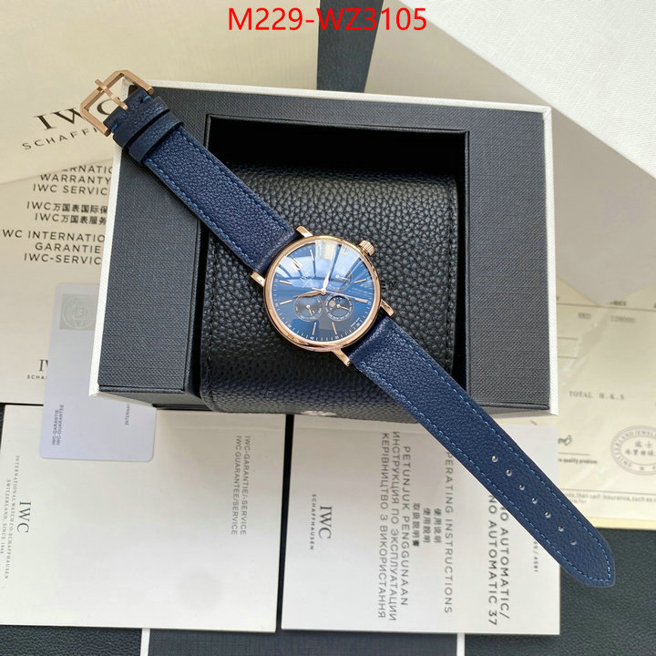 Watch(TOP)-IWC where to buy the best replica ID: WZ3105 $: 229USD