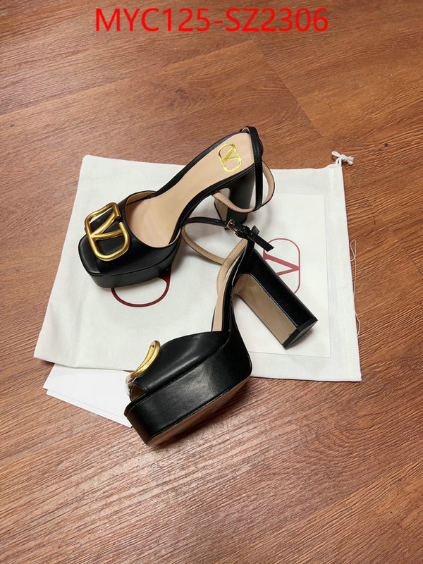 Women Shoes-Valentino best knockoff ID: SZ2306 $: 125USD