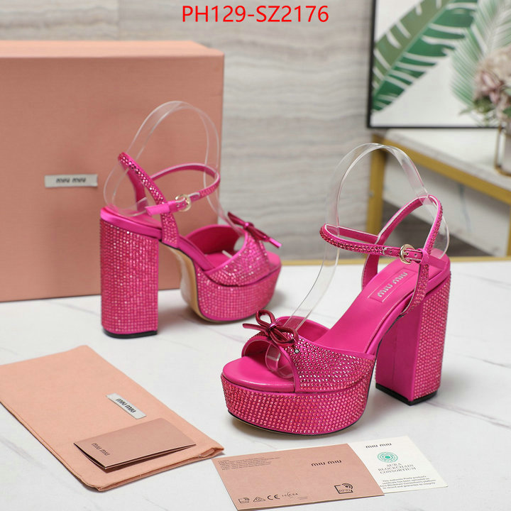 Women Shoes-Miu Miu 1:1 replica wholesale ID: SZ2176 $: 129USD