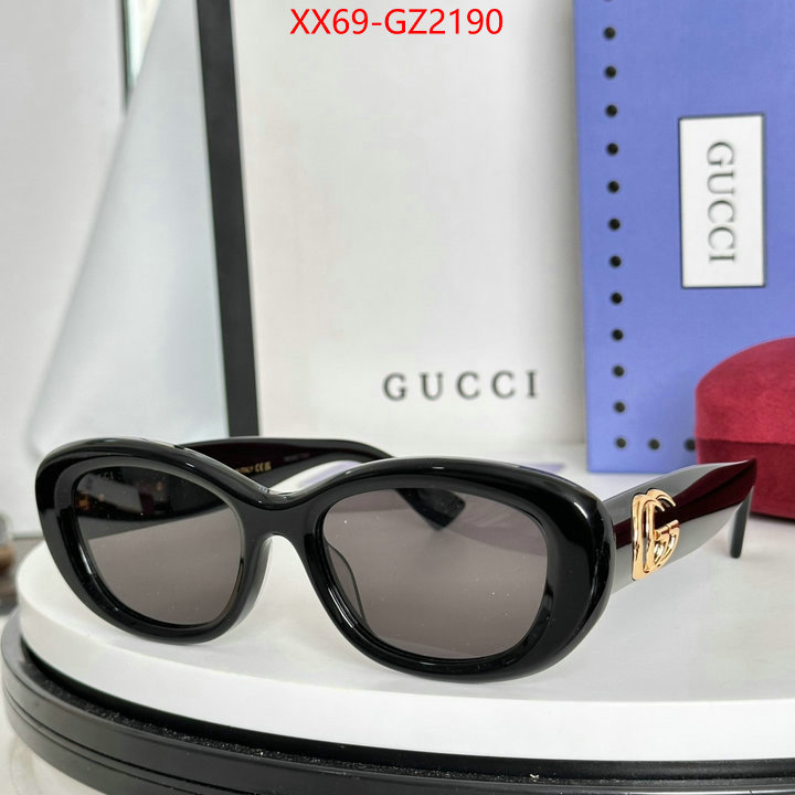 Glasses-Gucci replica 1:1 high quality ID: GZ2190 $: 69USD
