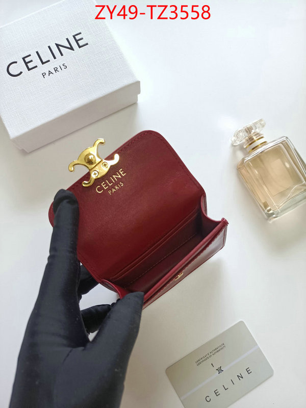CELINE Bags(4A)-Wallet designer high replica ID: TZ3558 $: 49USD,