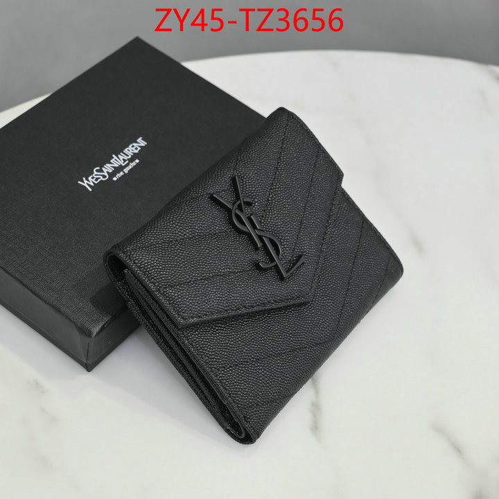 YSL Bags(4A)-Wallet- luxury fake ID: TZ3656 $: 45USD,