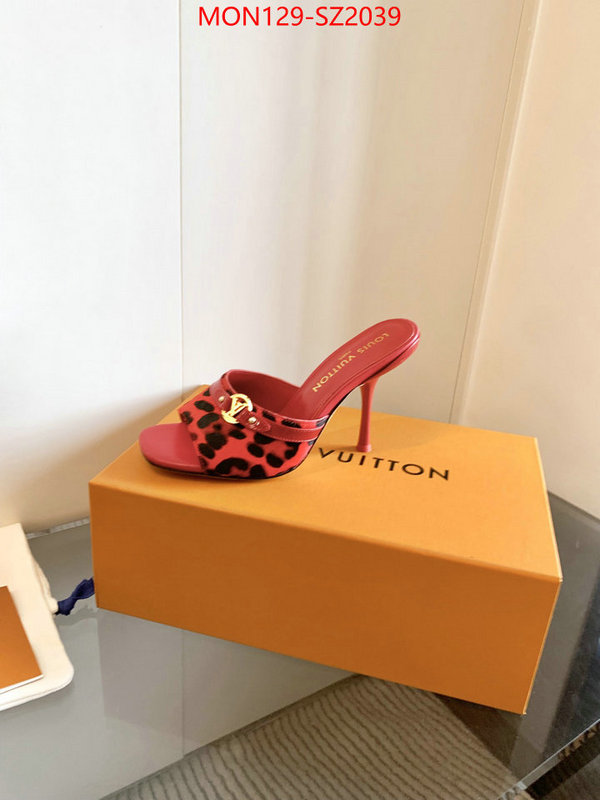 Women Shoes-LV luxury fake ID: SZ2039 $: 129USD