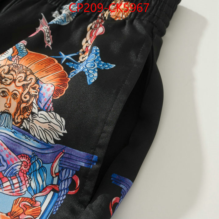Clothing-Versace fashion replica ID: CK5967 $: 209USD