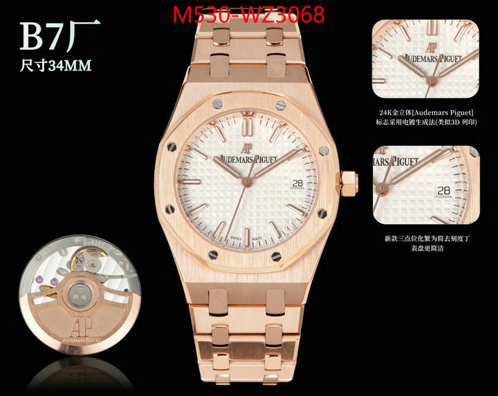 Watch(TOP)-Audemars Piguet luxury cheap replica ID: WZ3068 $: 530USD-shoes yupoo Watch(TOP)-Audemars Piguet luxury cheap replica ID: WZ3068 $: 530USD