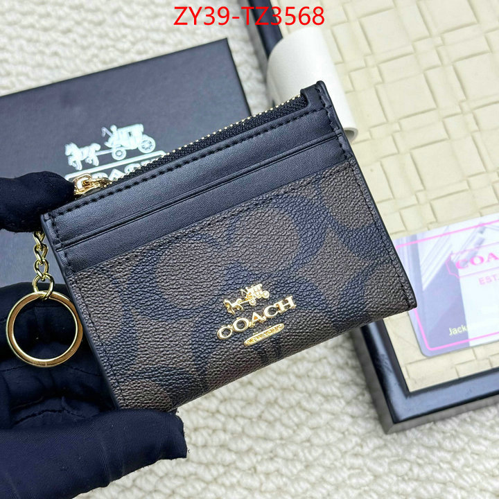 Coach Bags(4A)-Wallet high quality replica ID: TZ3568 $: 39USD,