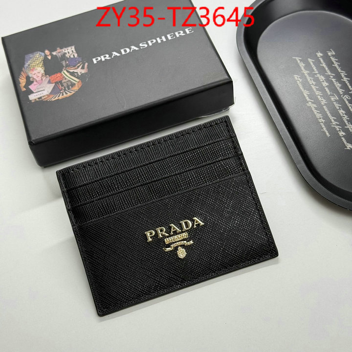 Prada Bags(4A)-Wallet aaaaa replica designer ID: TZ3645 $: 35USD,