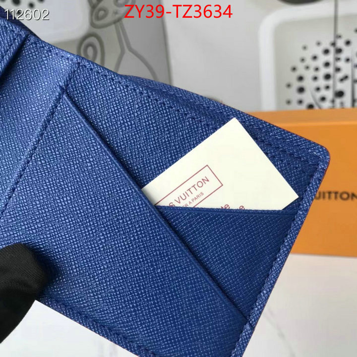 LV Bags(4A)-Wallet best like ID: TZ3634 $: 39USD,
