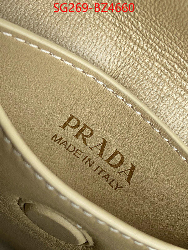 Prada Bags(TOP)-Handbag- first top ID: BZ4660 $: 269USD,