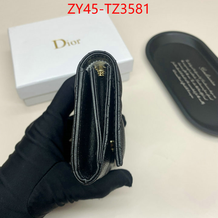 Dior Bags(4A)-Wallet- high quality aaaaa replica ID: TZ3581 $: 45USD,