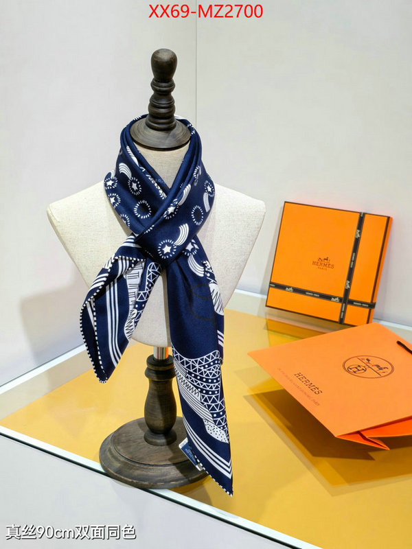 Scarf-Hermes top perfect fake ID: MZ2700 $: 69USD