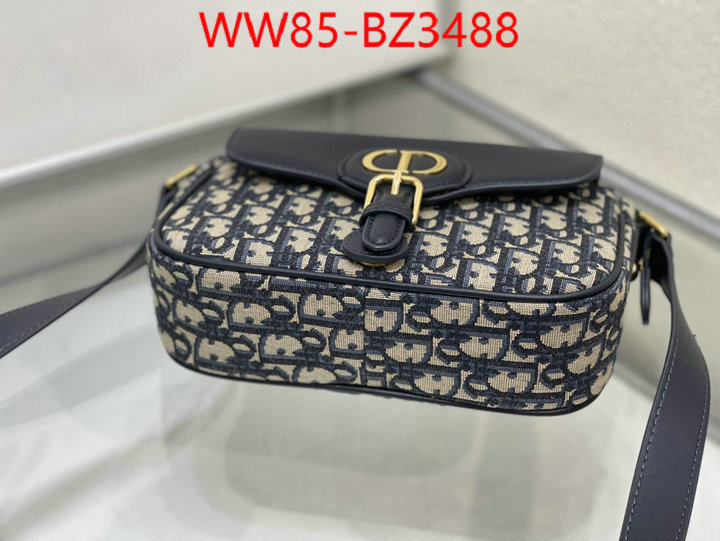 Dior Bags(4A)-Crossbody- for sale cheap now ID: BZ3488 $: 85USD,