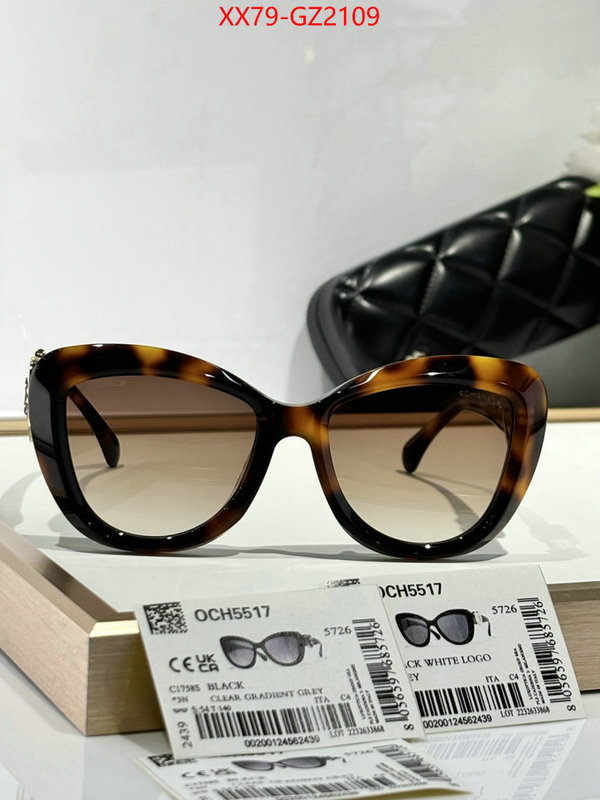 Glasses-Chanel where quality designer replica ID: GZ2109 $: 79USD