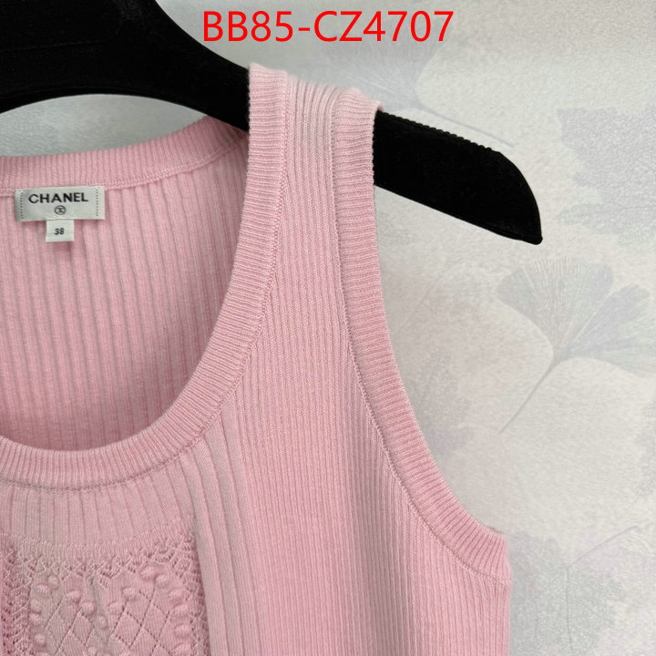 Clothing-Chanel the quality replica ID: CZ4707 $: 85USD
