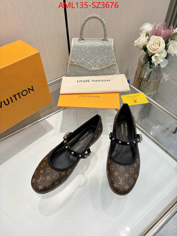 Women Shoes-LV 1:1 replica wholesale ID: SZ3676 $: 135USD